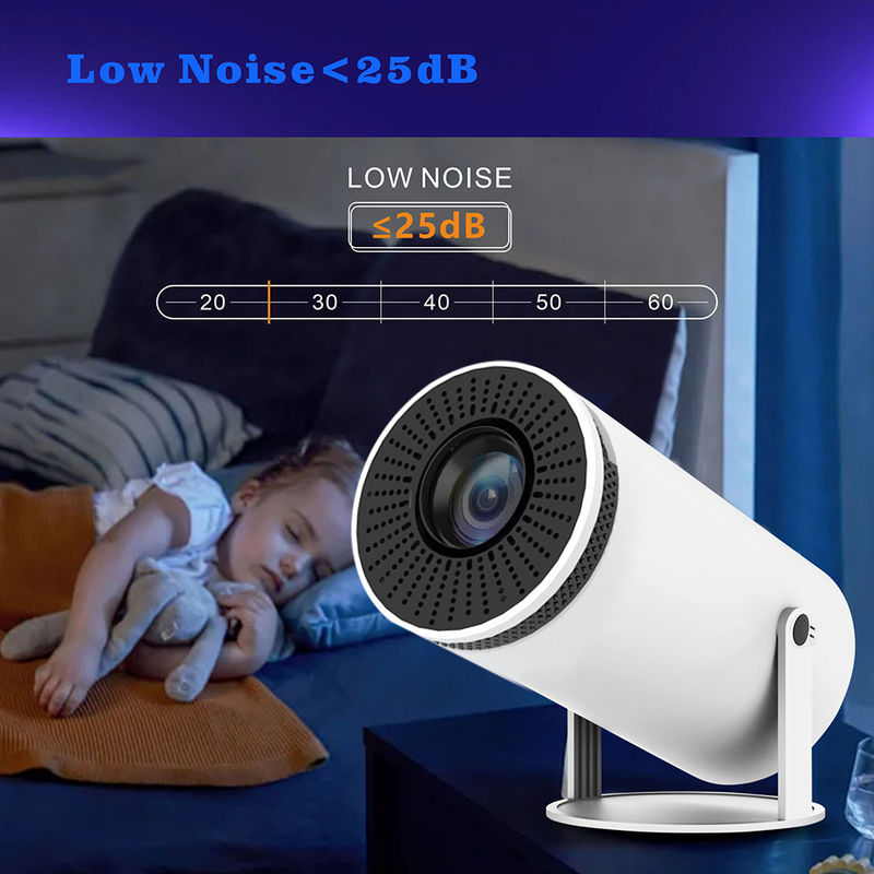 안드로이드 11.0 홈 극장 프로젝터 HY300 멀티미디어 목적 150 ANSI 루멘스 60W HDMI